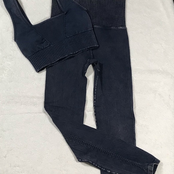 FP Movement 2-Piece Good Karma Square Neck Crop and Leggings Bundle Size XS/S - Picture 7 of 10